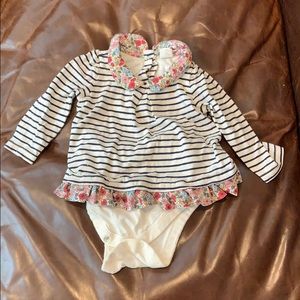 Gap collared bodysuit